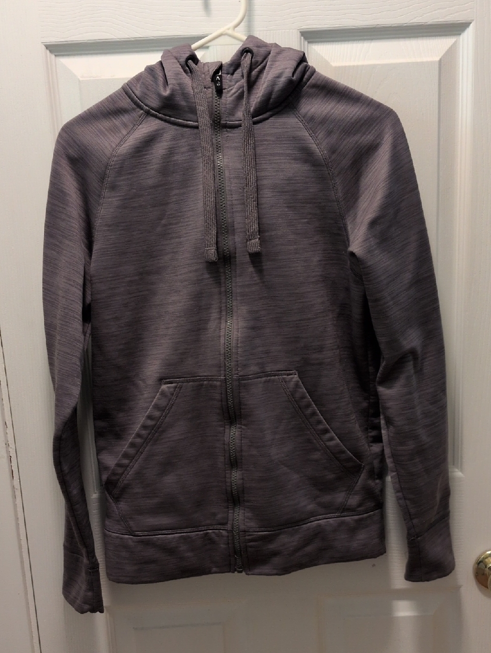 Champion Duo Dry Women's S/P Full-Zip Hoodie, Gray
